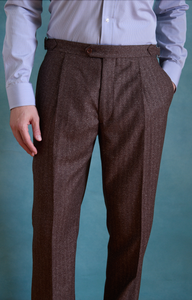 Donegal Dress Trouser, Chocolate